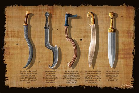 cool types  ancient weapons references