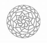 Mandala Coloring Coloringcrew sketch template