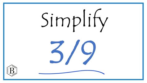 simplify  fraction  youtube