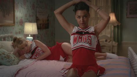 brittana and kissing also don t be an asshole on the