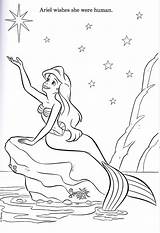 Ariel Disney Coloring Pages Princess Walt Fanpop Characters Snow Mermaid Tattoo sketch template