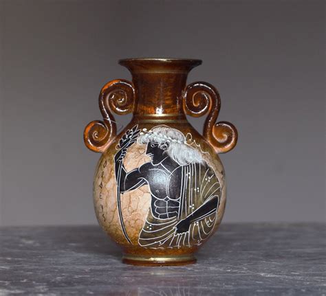 Orpheus Greek Pottery Vase Greek Mythology Ancient Greece Etsy In