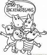 Backyardigans Coloring Pages Cartoon Coloringpages101 Uniqua Kids Printable sketch template