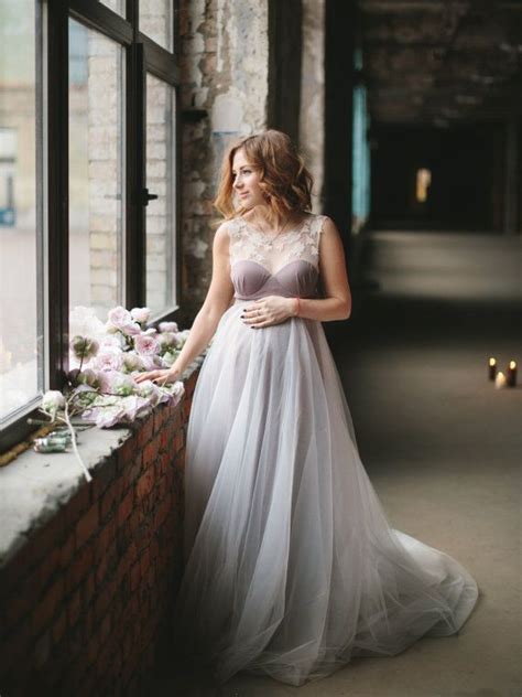 19 Of The Most Gorgeous Maternity Wedding Dress For