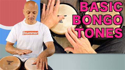 basic bongo tones how to play bongos tutorial youtube