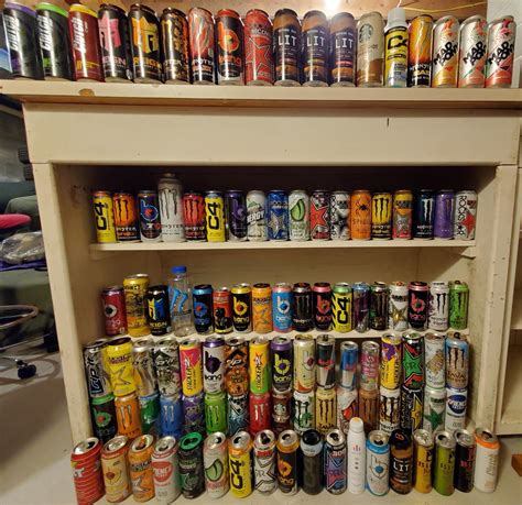 energy drink  collection  unique flavors