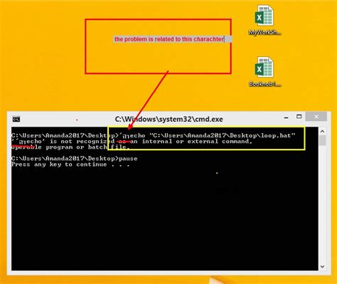 windows unable  run bat file commands  cmd stack overflow