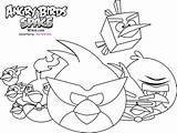 Angry Birds Coloring Pages Space Bird Kids Printable Drawing Star Wars Go Colouring Sketch Matilda Kart Color Red Simple Characters sketch template
