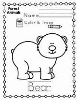 Forest Animals Printable Toddler Preschool Printables sketch template