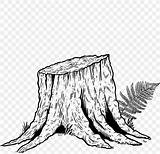 Stump Trunk Arborist Grinder Size Hiclipart sketch template