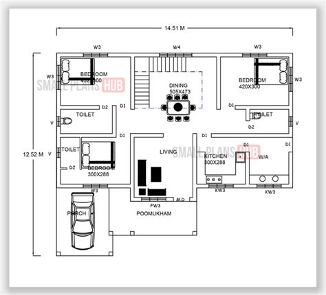 kerala model  bedroom single floor house plans total  house plans   sqft small