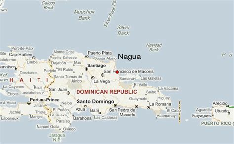 Mapa De Nagua Santo Domingo