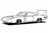 Coloring Car Muscle Pages sketch template