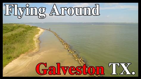 flying  galveston island   blade chroma drone youtube