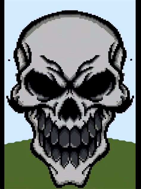 minecraft skull pixel art hot sex picture