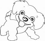 Coloring Cute Dog Puppy Just Wecoloringpage Pages sketch template