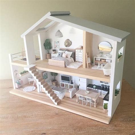 maison de poupee en bois idees diy pour faire heureux vos enfants doll house plans barbie