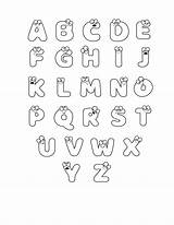 Cartoon Alphabet Letters Printable Freebie Finding Mom sketch template