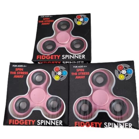 toys new pink fidgety fidget spinner 3 available poshmark