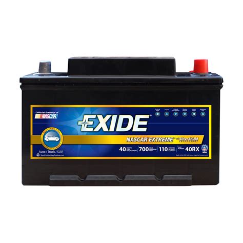 exide ford escape   nascar extreme nascar extreme battery