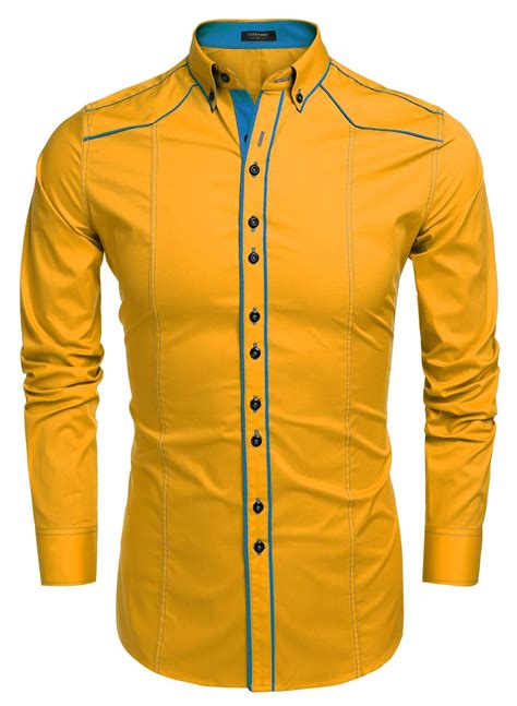top  fashionable yellow shirts  men  women styles  life