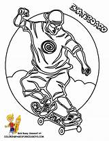 Coloring Skateboard Pages Kids Colouring Color Sheets Rider Skateboarding Library Clipart Skateboarder Print Popular Books Printable Coloringhome sketch template