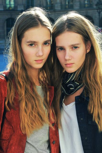 these 16 year old model twins appear in step the new york times