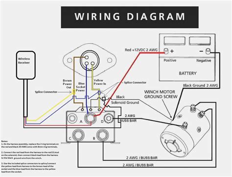 warn winch wiring diagram solenoid manual  books warn winch wiring diagram solenoid