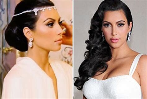 Bride Kim Kardashian Wedding Hair All The Details On Kim Kardashian S