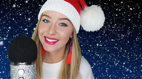 [asmr] ear to ear relaxing soft singing christmas songs youtube