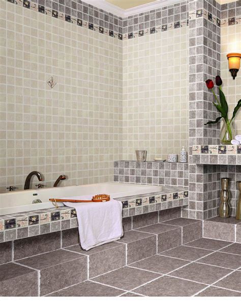 nice ideas    ceramic tile  bathroom walls
