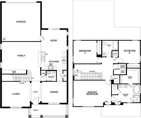 kb homes  floor plan floorplansclick
