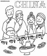 China Coloring Pages China4 sketch template