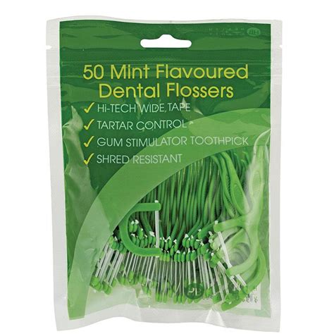 buy health and beauty dental flossers 50 mint online at chemist warehouse®