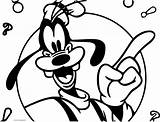 Goofy Coloring Disney Pages Wecoloringpage Cartoon sketch template