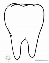 Cavities sketch template