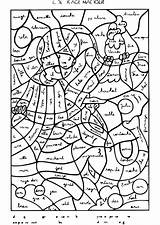 Magique Ado Cp Ce1 Colorier Mozaic Greatestcoloringbook Dynamique sketch template