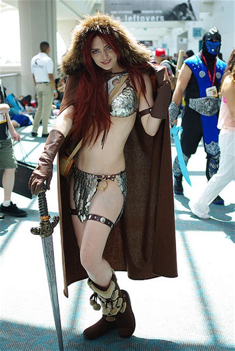 Sdcc2014 Cosplay Red Sonja Lyles Movie Files