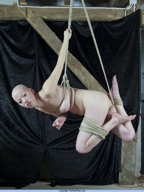 suspension bondage and breast tied hanging of japanese fetish model kumimonster porno