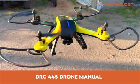 complete guide  drc  drone manual specifications