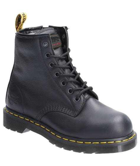dr martens maple zip sb lace  safety boot footwear  garment graphixs uk