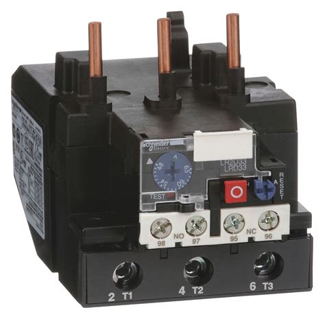 schneider thermal protection nonc overload relay delrd grainger
