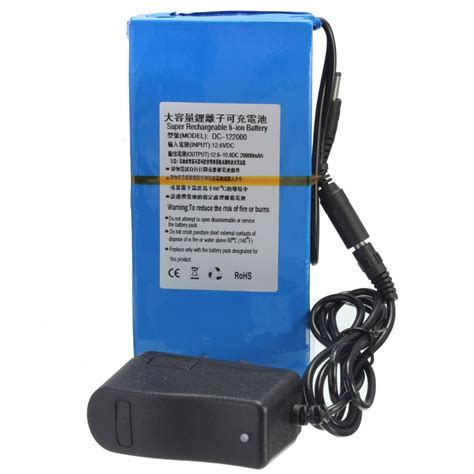 gtf dc  mah li ion super dc  rechargeable battery pack ac charger useuauuk plug