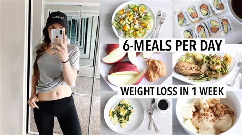 What I Eat In A Week To Lose Weight Results 6 Meals Per Day