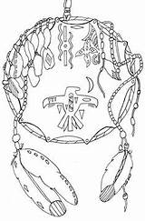 Coloring Pages Kokopelli American Native Patterns sketch template