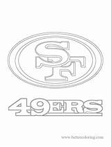 49ers sketch template