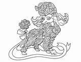 Poodle Sheenaowens Frilly sketch template