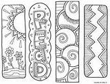 Bookmarks Coloring Color Printable Bookmark Book Kids Classroomdoodles Pages Print Diy Libros Colouring Reading Para Marks Books Separadores Doodles Template sketch template