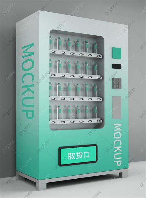 original  model vending machine advertising packaging scene prototype