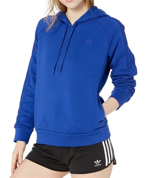 adidas womens sweater royal hooded striped logo pullover xl walmartcom walmartcom